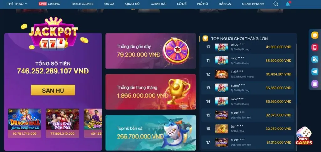 Bộ sưu tập các biểu tượng trò chơi Slot phổ biến tại FU88 với đồ họa sống động và nhiều chủ đề đa dạng
